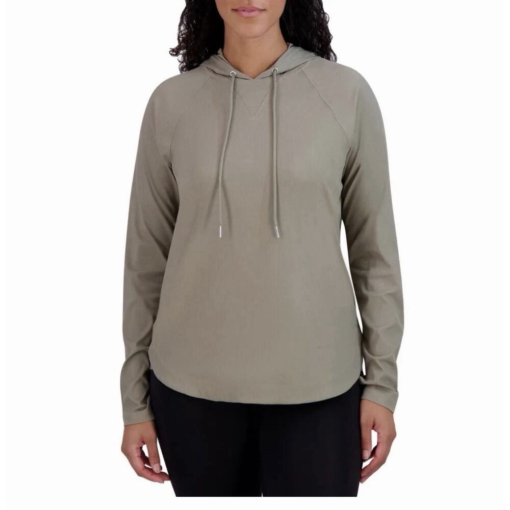 Sage Collective NWT Women's L Gray Lightweight Long Sleeve Hoodie